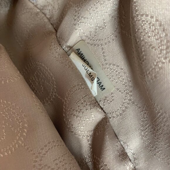 MICHAEL KORS Selma Navy Blue Saffiano Leather Medium Satchel Shoulder Bag - Picture 9 of 13